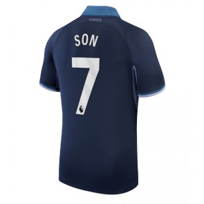 Tottenham Hotspur Son Heung-min #7 Replica Away Stadium Shirt 2023-24 Short Sleeve